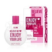Туалетная вода 50 мл Believe me Enjoy your life