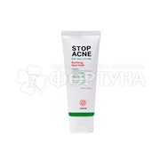 Маска для лица Hiskin Stop Acne 100 мл Очищающая  AHA + BHA + TEA TREE