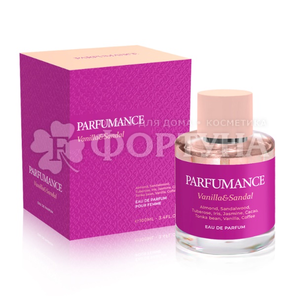 Парфюмерная вода 100 мл Parfumance Vanilla&Sandal