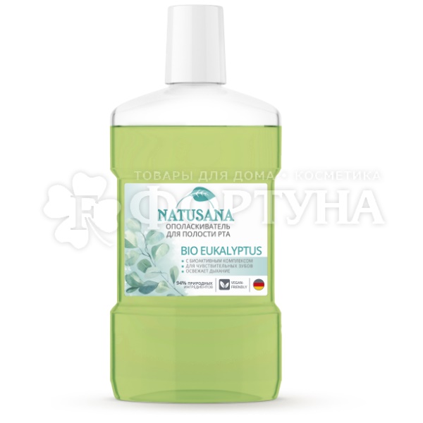 Ополаскиватель для полости рта Natusana 475 мл Bio Eukalyptus