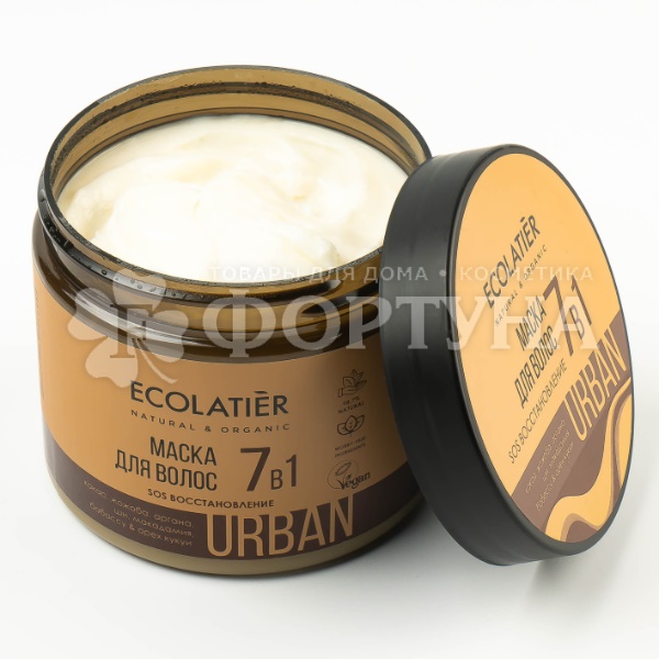 Маска для волос EcoLatier 380 мл SOS Восстановление 7 в 1