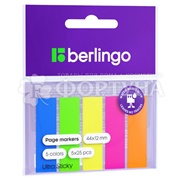 Флажки-закладки Berlingo 25 л цвет Микс