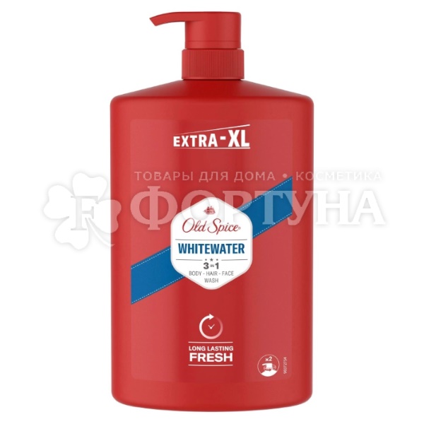 Гель для душа Old Spice 1000 мл Whitewater 3в1