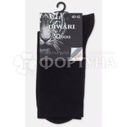 Носки DIWARI 1 пара 3DSOCKS черные размер 27 мужские