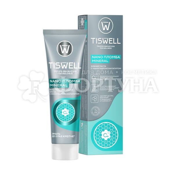 Зубная паста TISWELL 110 мл Nano пломба mineral