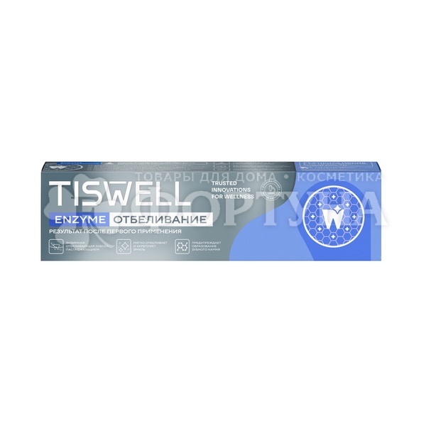 Зубная паста TISWELL 110 мл Enzyme отбеливание с кальцием