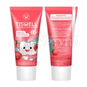 Зубная паста TISWELL 60 мл Детская 2+ Клубничный пломбир