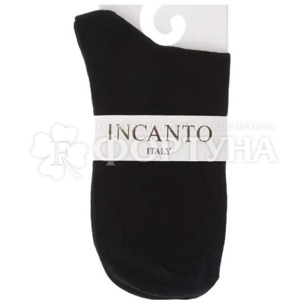 Носки Incanto 1 пара IBD731002 цвет nero размер 3 (39-40) хлопок женские