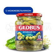 Огурцы Globus 500 мл маринованные с можжевельником