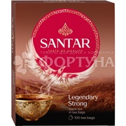 Чай SANTAR 100 пакетов Legendary Strong