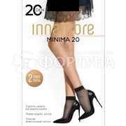 Носки Innamore Minima 20 den цвет Nero 2 пары