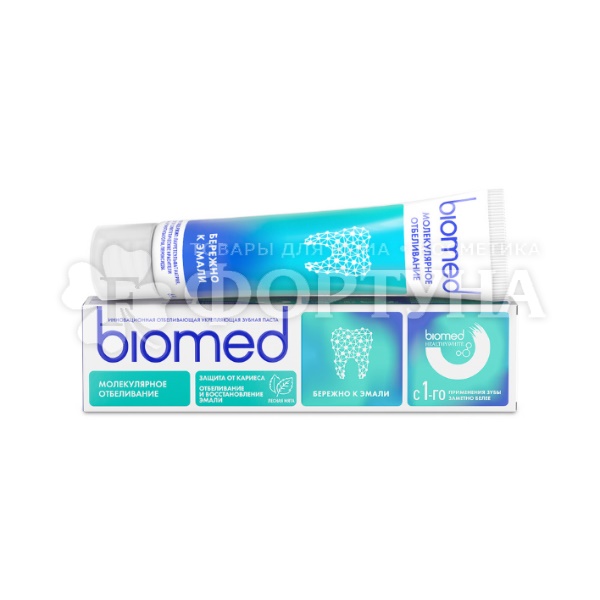 Зубная паста Biomed HEALTHYWHITE 65 мл Защита от кариеса