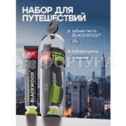 Зубная щетка SPLAT Дорожный набор з/п Splat Special 25г Черное дерево + з/щ Travel