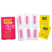 Восковые полоски BODYWISH  для лица 12шт+2салфетки