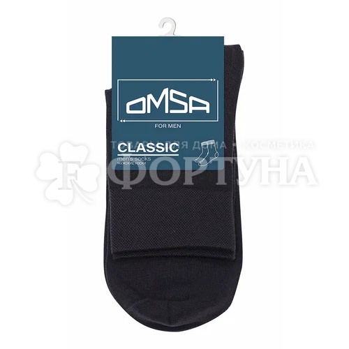Носки Omsa Classic 1 пара 202 nero размер 45-47 мужские