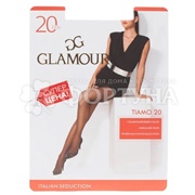 Колготки GLAMOUR TIAMO 20 den цвет Nero размер 2