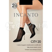 Носки Incanto City 20 den с лайкрой 2 пары цвет Nero