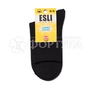 Носки ESLI 1 пара артикул 16С-148СПЕ черные хлопок размер 23 женские