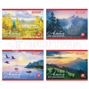 Альбом для рисования Пифагор Природа 40л А5