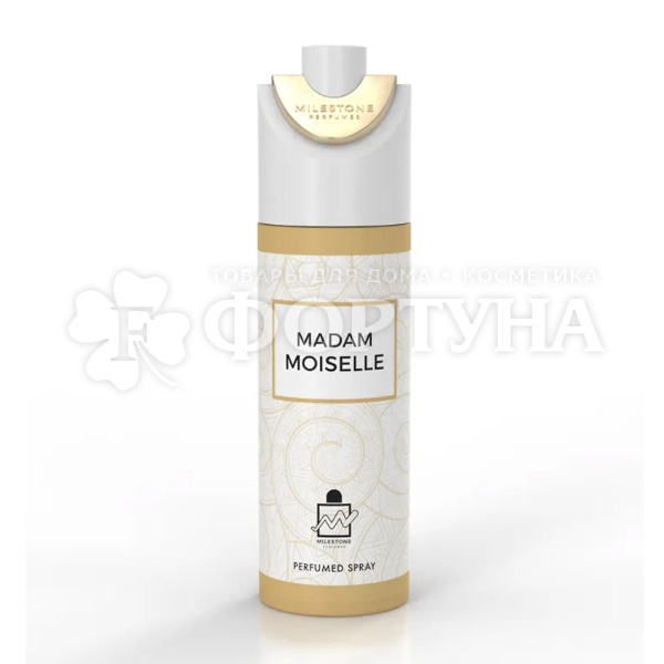 Дезодорант аэрозольный Milestone 200 мл MADAM MOISELLE парфюмированный