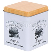 Банка для сыпучих продуктов металл 10*10*12