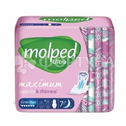Прокладки MOLPED 7 шт Night с крылышками критические