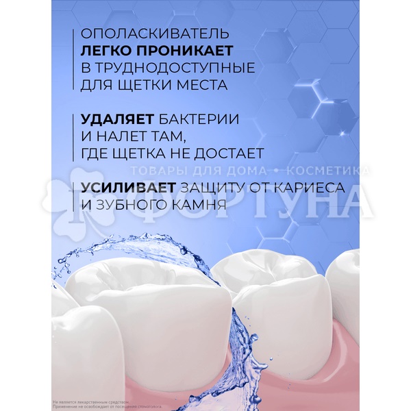 Ополаскиватель для полости рта TISWELL 500 мл Multi защитаот кариеса, налета, неприятного запаха и зубного камня