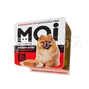 Корм MOI 100 г для собак мясной фарш с говяд.