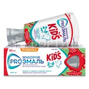Зубная паста Sensodyne PRO эмаль 50 мл KIDS Клубничный коктейль 2-6 лет