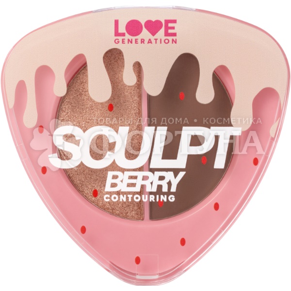 Палетка Love Generation для лица SculptBerry т.02