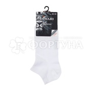 Носки DIWARI 1 пара 3DSOCKS белые размер 25 мужские