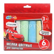 Мелки для рисования Гонки 6 шт EL6-122837 (48)