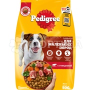 Корм для животных Pedigree 500 г для мал. пород с говядиной