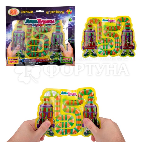 Игрушка-антистресс Акватубик Энергия монстра