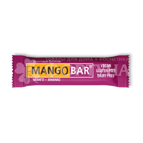 Фруктовый батончик MANGOBAR 30 г Манго-Ананас