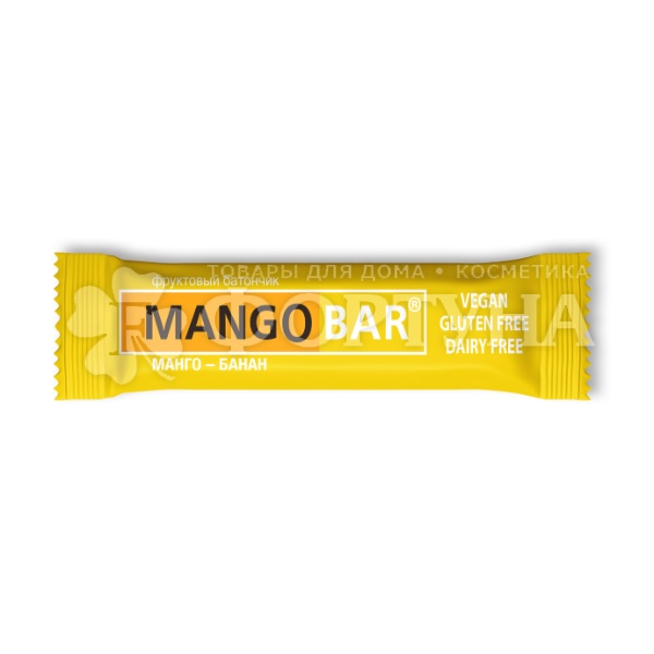Фруктовый батончик MANGOBAR 30 г Манго-Банан