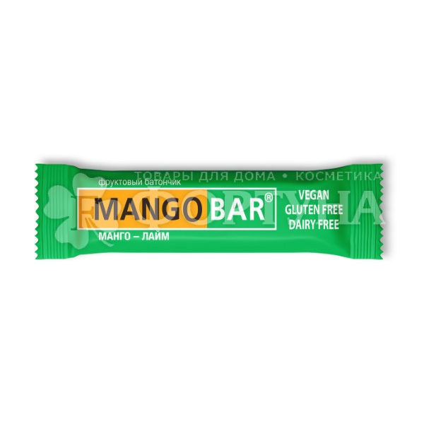 Фруктовый батончик MANGOBAR 30 г Манго-Лайм