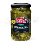 Корнишоны Фрау Марта 350 г ст/банка