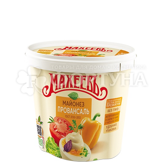 Майонез Махеевъ 960 г Провансаль 50,5% ведро