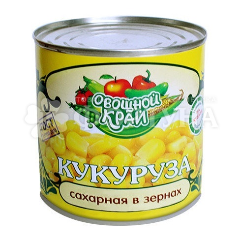 Кукуруза Овощной край 340 г ж/банка