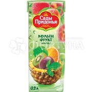 Нектар Сады Придонья 0,2 л Мультифрукт