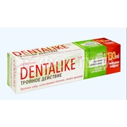 Зубная паста Dentalike 130 мл Тройное действие