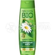 Шампунь Прелесть Bio 400 мл Природный блеск
