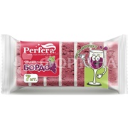Губка для посуды Perfera 7 шт БОРДО крупнопористая