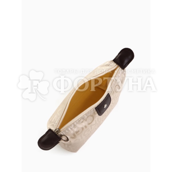 Косметичка с рисунком бежевая 17см*6см*11см
