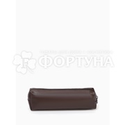 Косметичка-пенал коричневая 20см*4,5см*5,2см