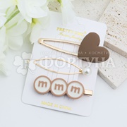 Заколка Farres 3 шт для волос Love M