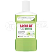 Ополаскиватель для полости рта Lacalut 475 мл PURE Herbal