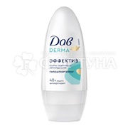 Дезодорант роликовый Дав Derma 50 мл Эффектив гипоаллергенно