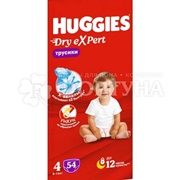 Трусики Huggies Dry expert 54 шт 4 (9-14кг)